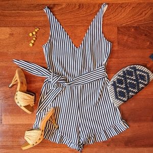 Zara Striped Romper